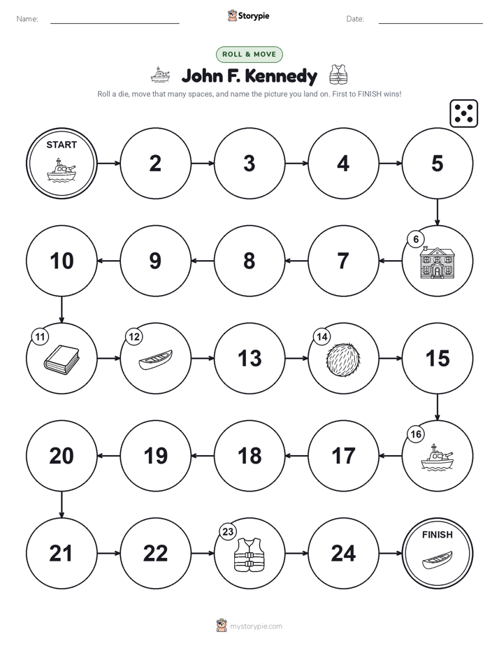 Roll & Move Game