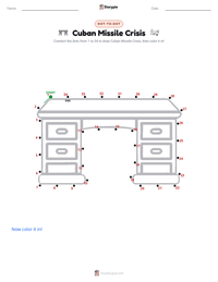 Cuban Missile Crisis printable worksheet preview