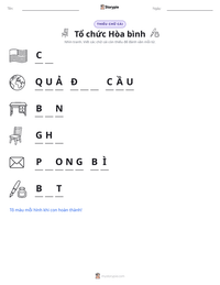 Xem trước tài liệu in sẵn Tổ chức Hòa bình