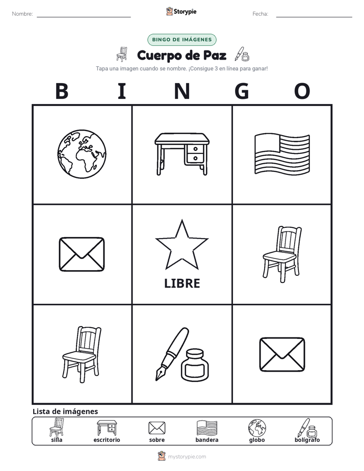 Bingo de Imágenes