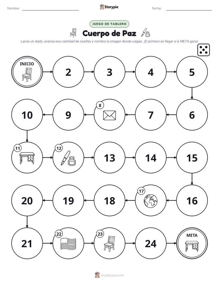 Juego de Rueda y Avanza