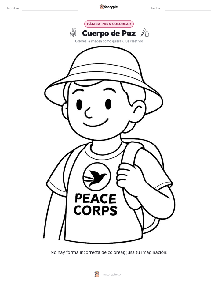 Página para Colorear