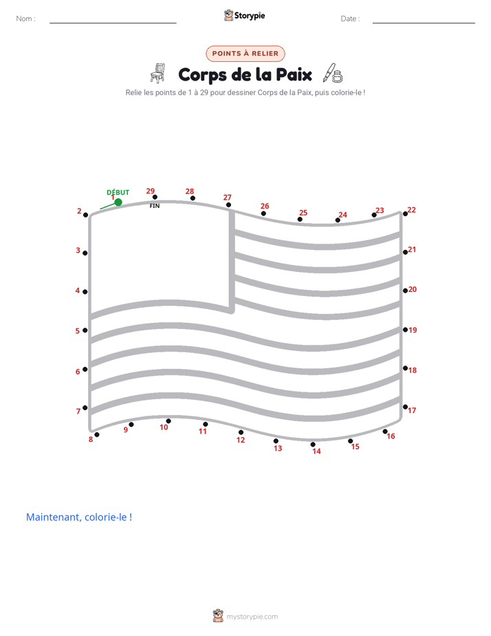 Relie les points