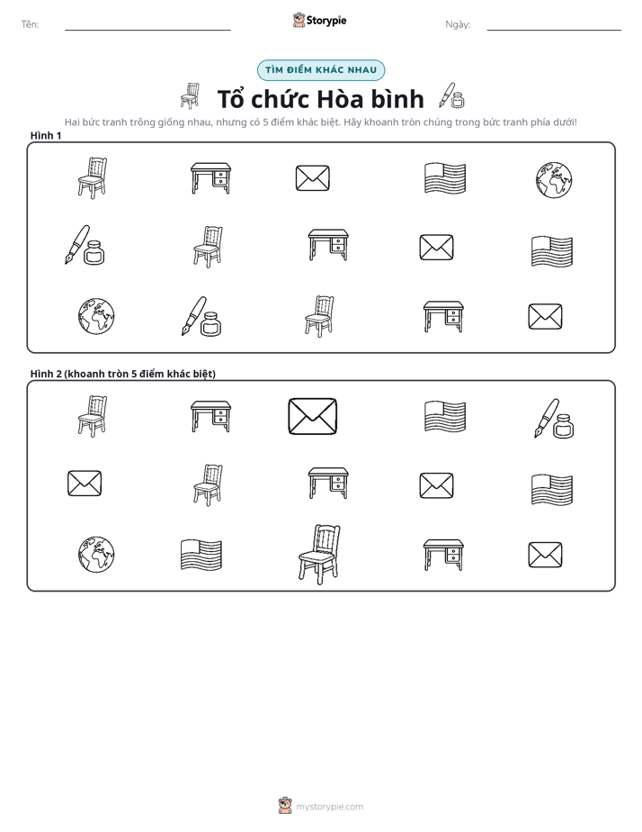 Tìm Sự Khác Biệt