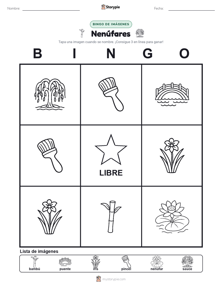 Bingo de Imágenes