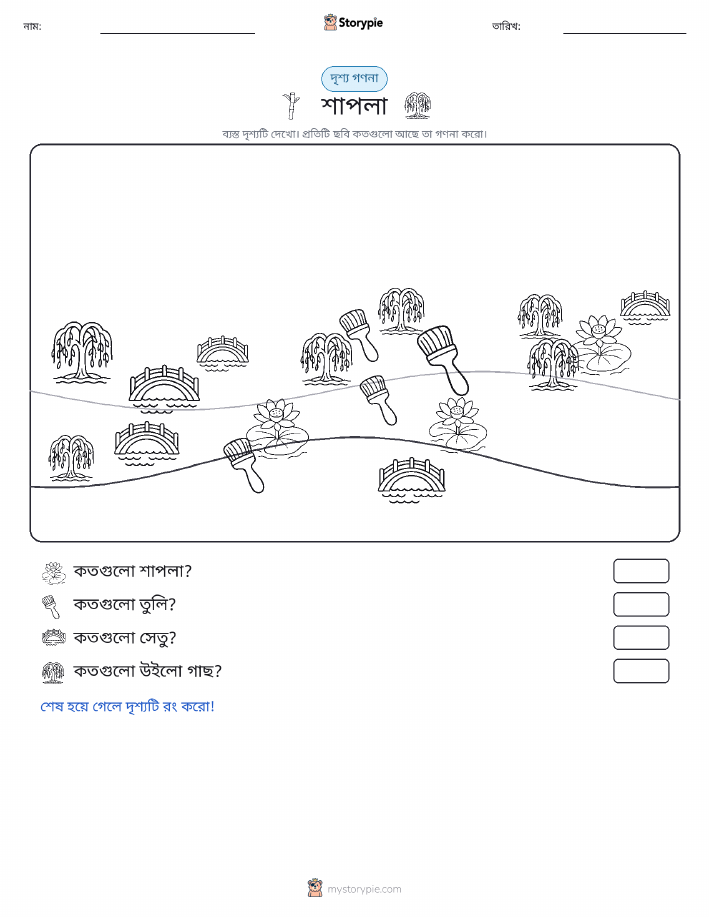গণনা দৃশ্য