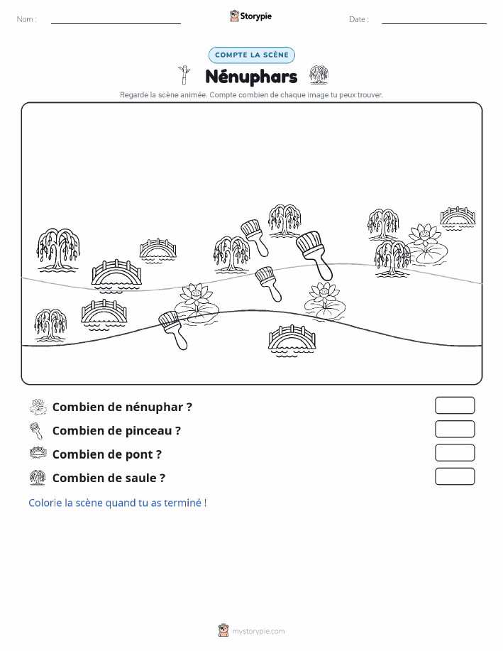 Scène de Comptage