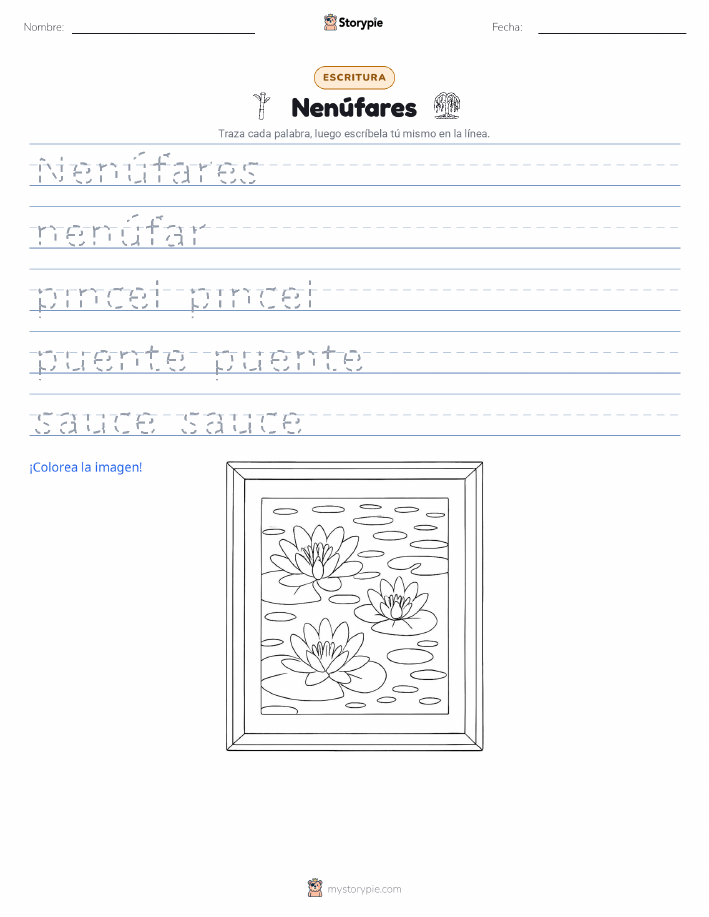 Práctica de Escritura
