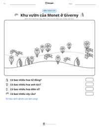 Xem trước tài liệu in sẵn Khu vườn của Monet ở Giverny