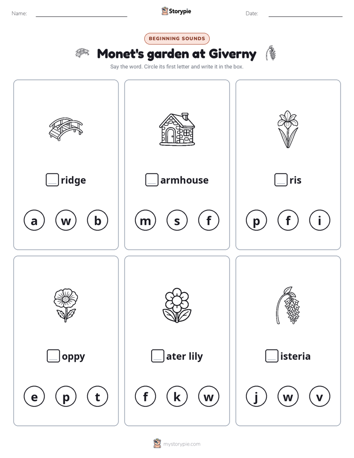 Beginning Sounds