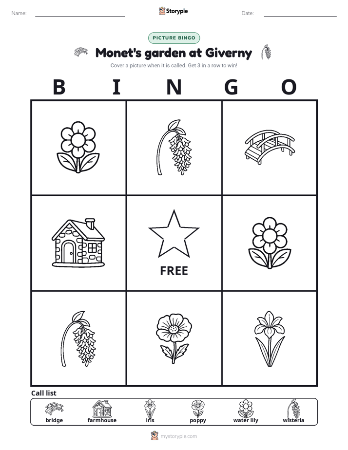 Picture Bingo