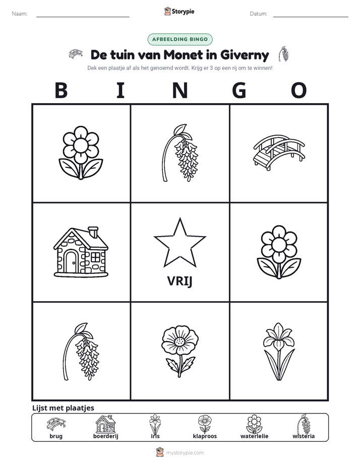Afbeelding Bingo
