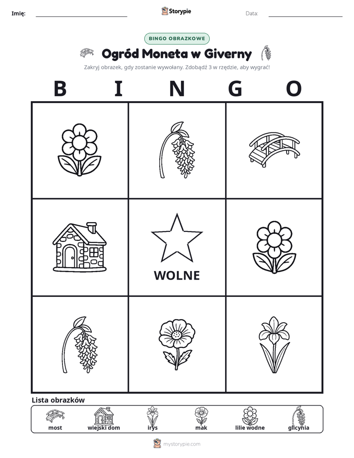 Bingo obrazkowe