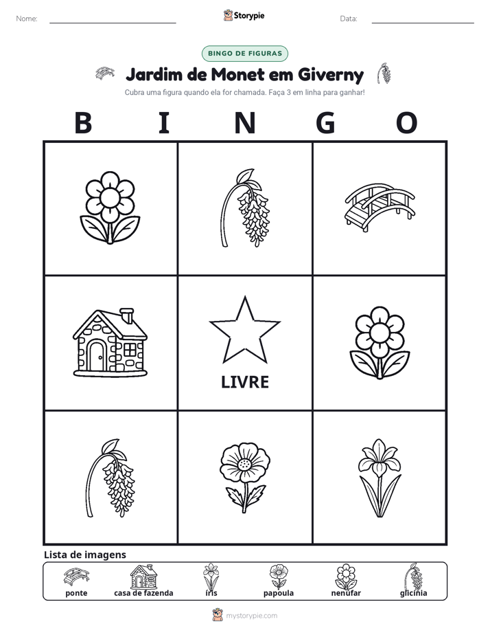 Bingo de Imagens
