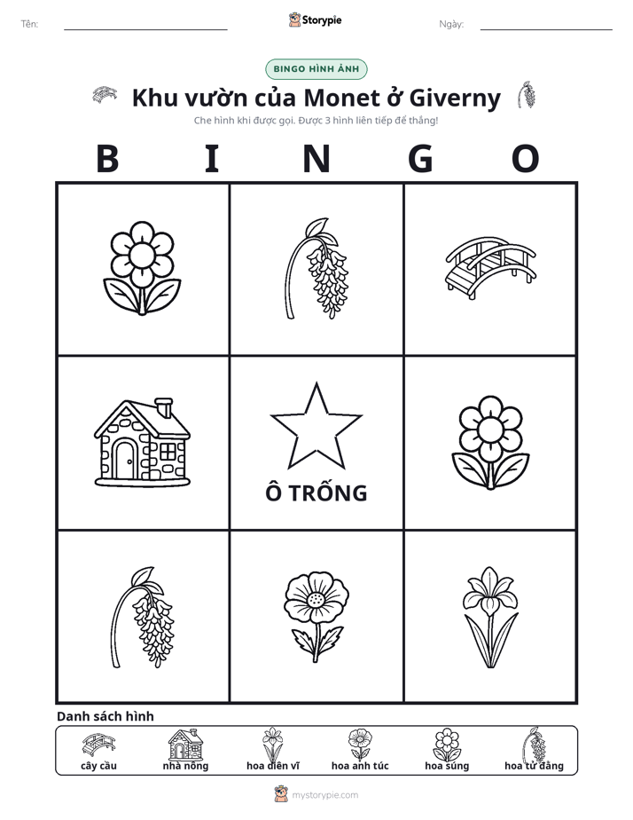 Bingo Hình Ảnh