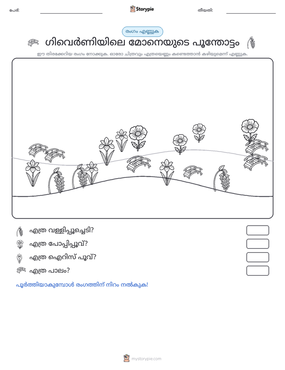 എണ്ണുന്ന ദൃശ്യങ്ങൾ