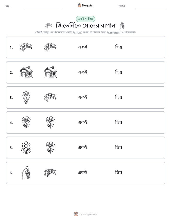 একই বা ভিন্ন