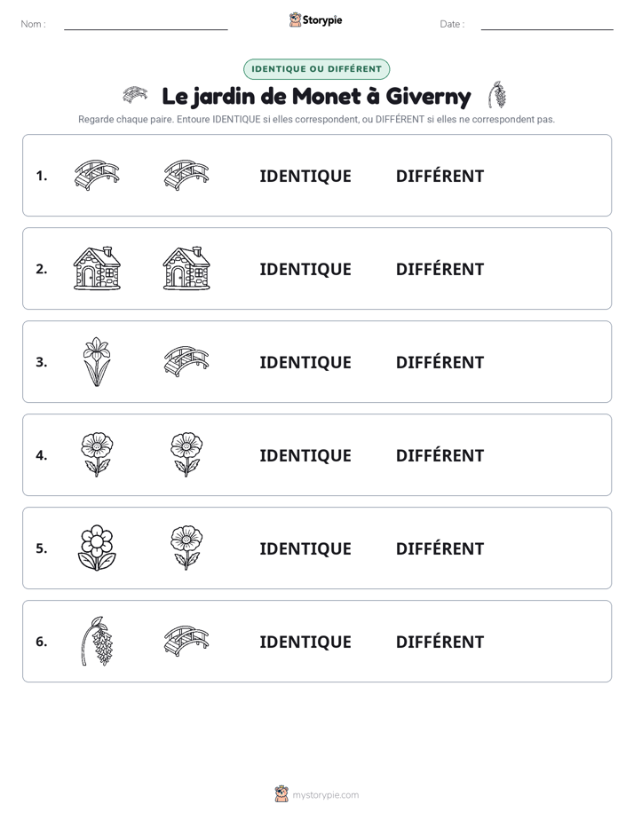 Identique ou Différent