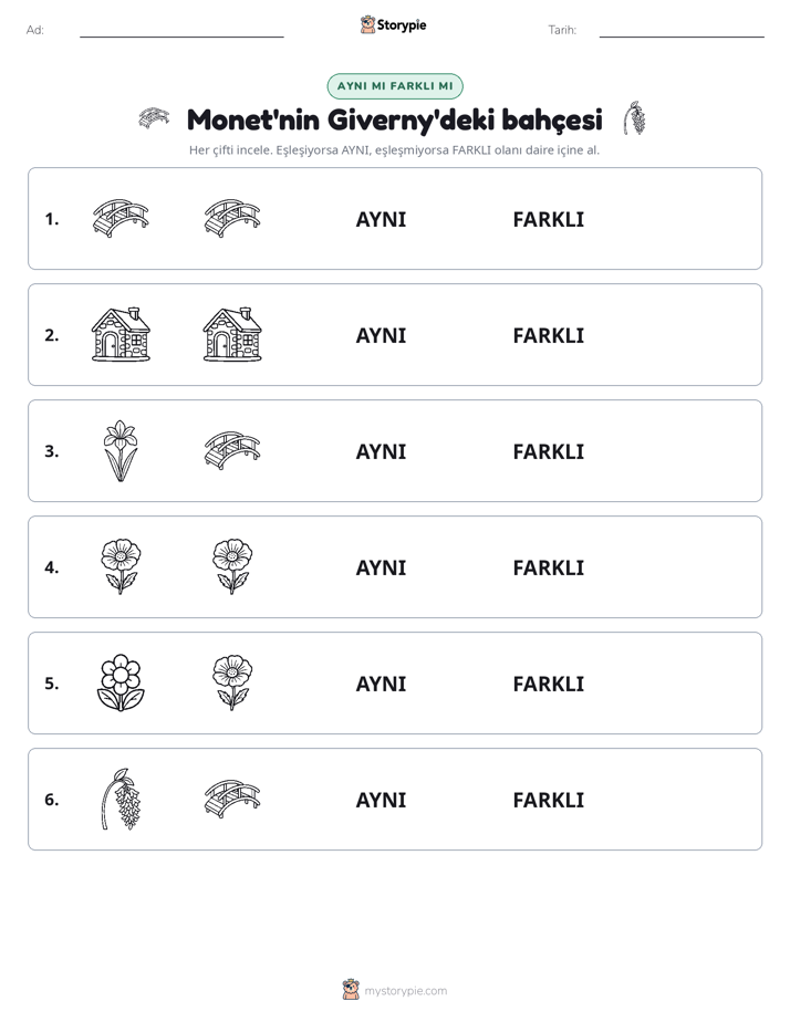 Aynı mı Farklı mı