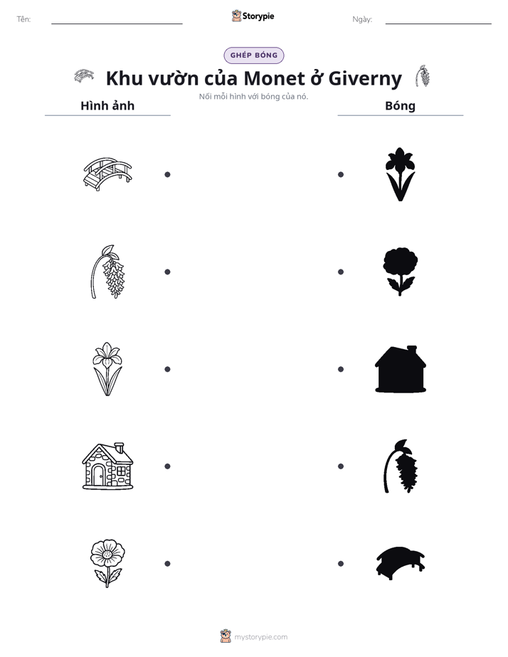 Ghép Hình Bóng