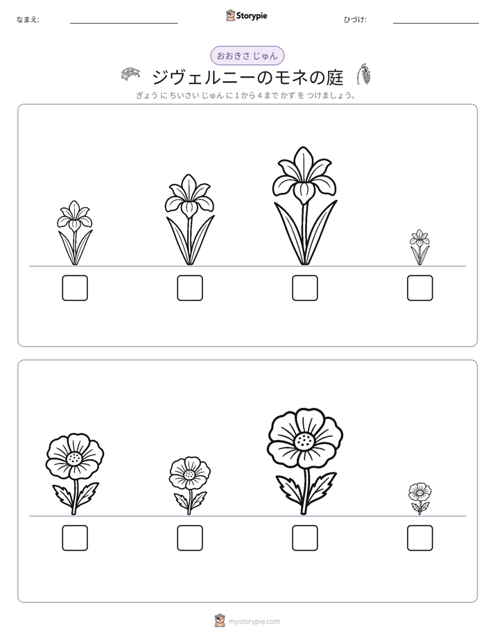 サイズ順