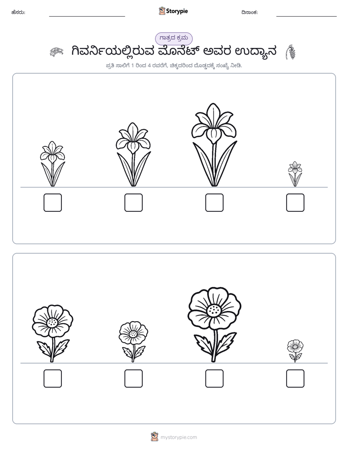 ಗಾತ್ರ ಕ್ರಮ