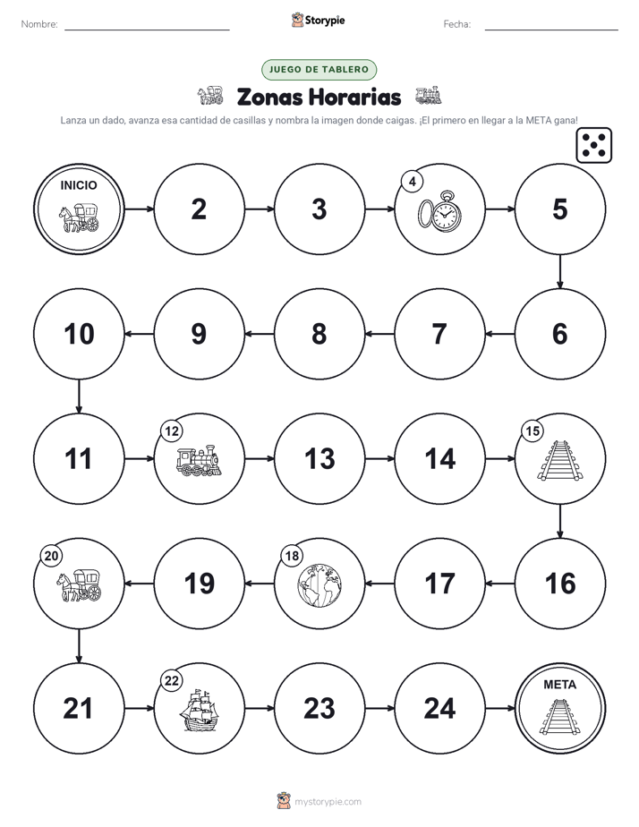 Juego de Rueda y Avanza