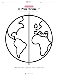 Prime Meridian printable worksheet preview