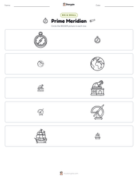 Prime Meridian printable worksheet preview