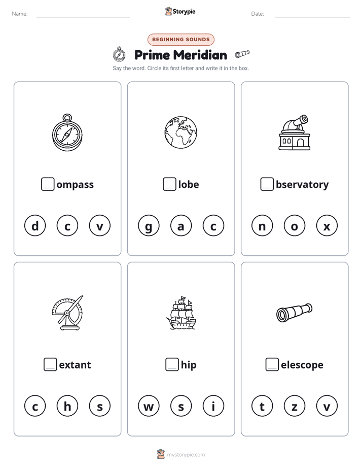 Beginning Sounds