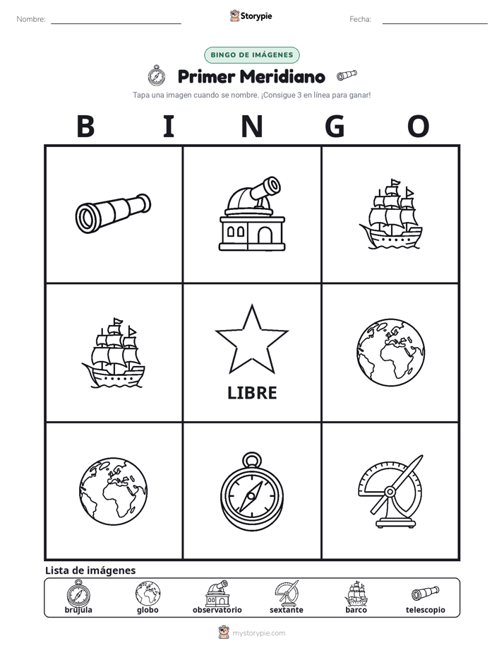 Bingo de Imágenes