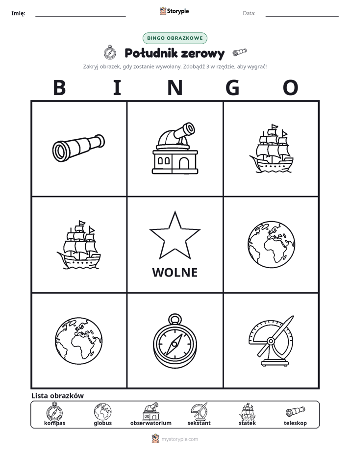 Bingo obrazkowe