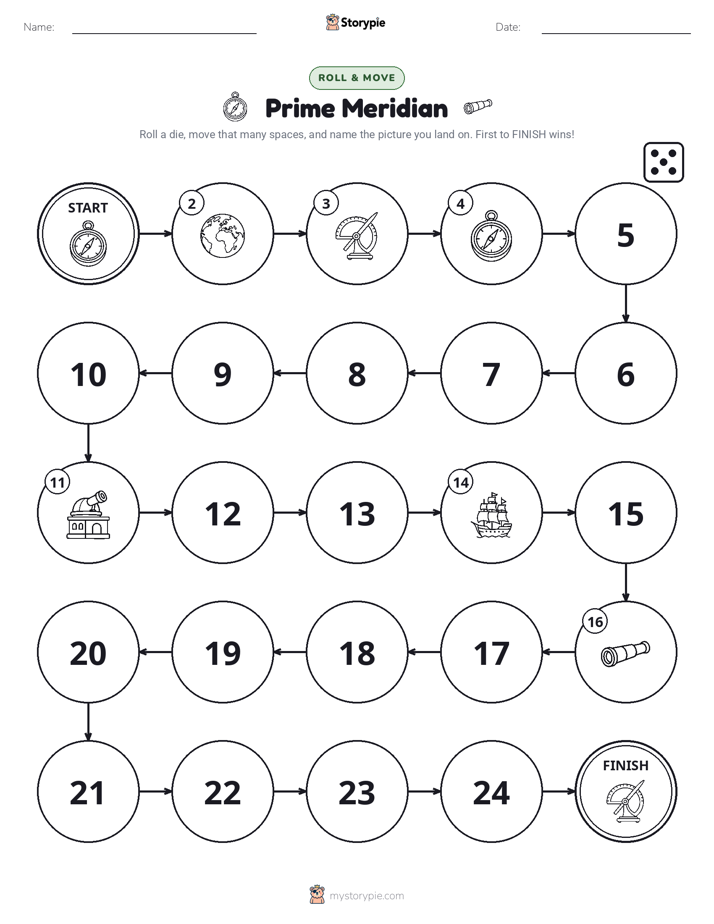 Roll & Move Game
