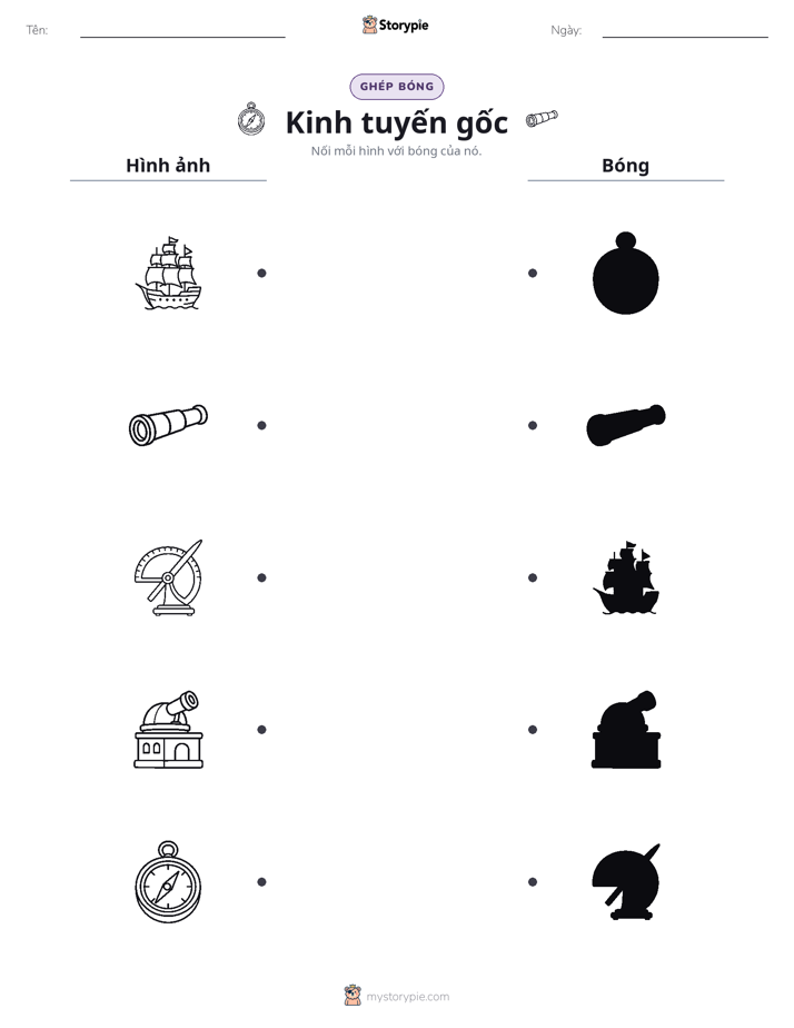 Ghép Hình Bóng