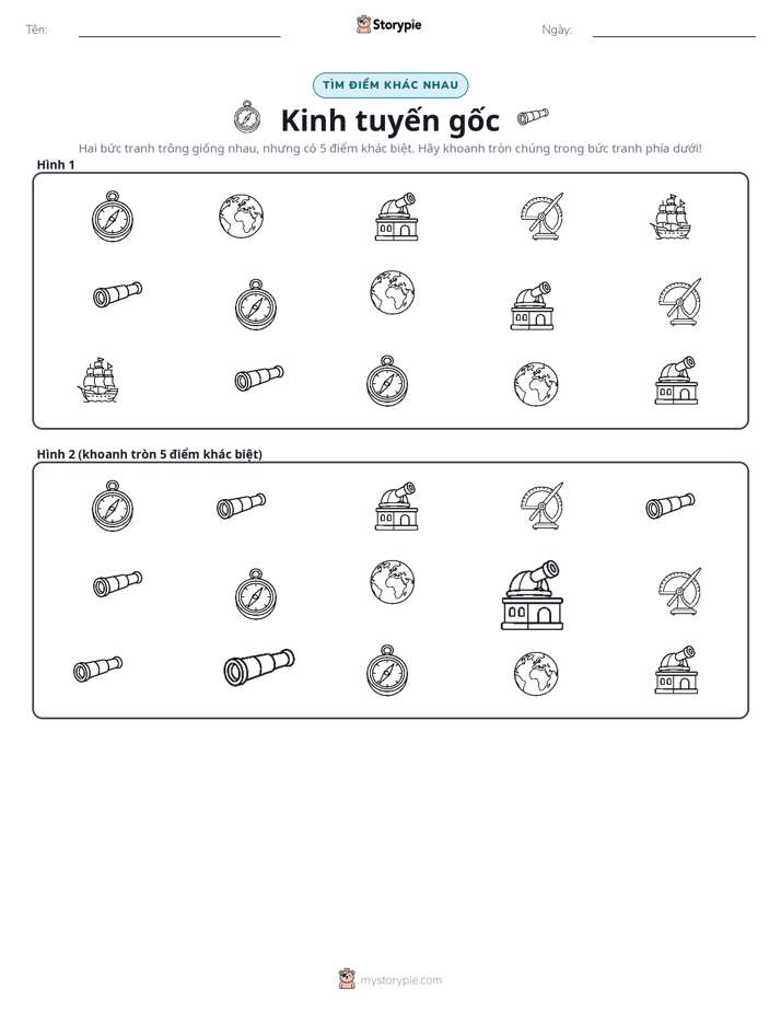 Tìm Sự Khác Biệt
