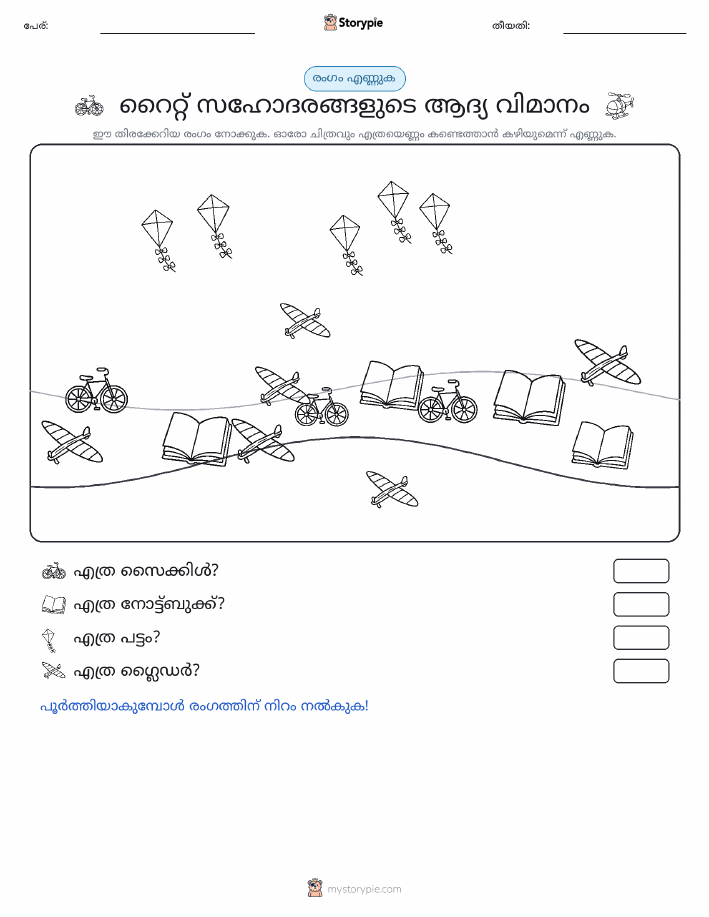 എണ്ണുന്ന ദൃശ്യങ്ങൾ