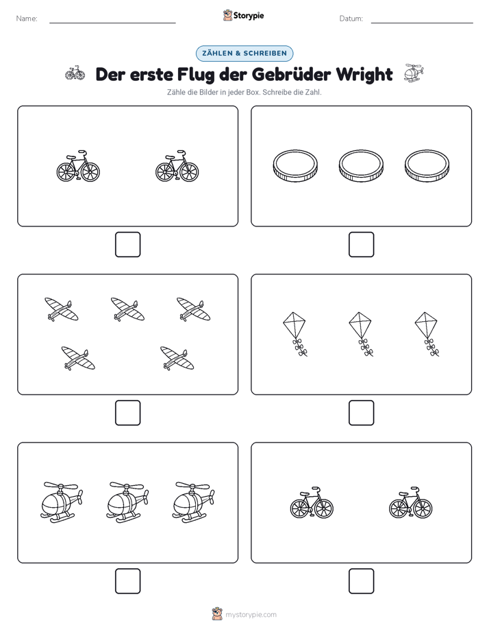 Zählen & Schreiben