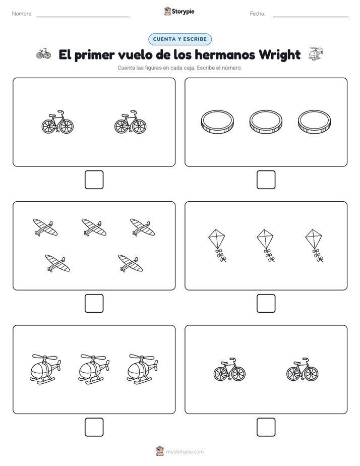 Cuenta y Escribe