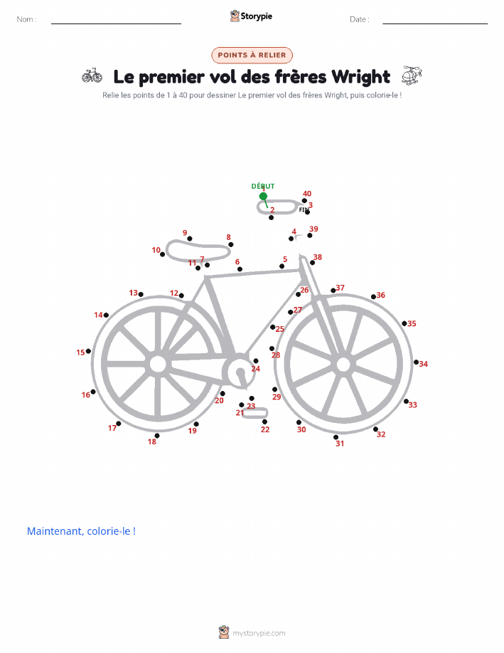Relie les points