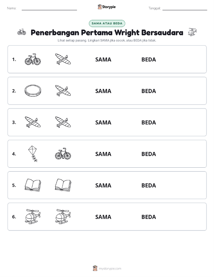 Sama atau Berbeda