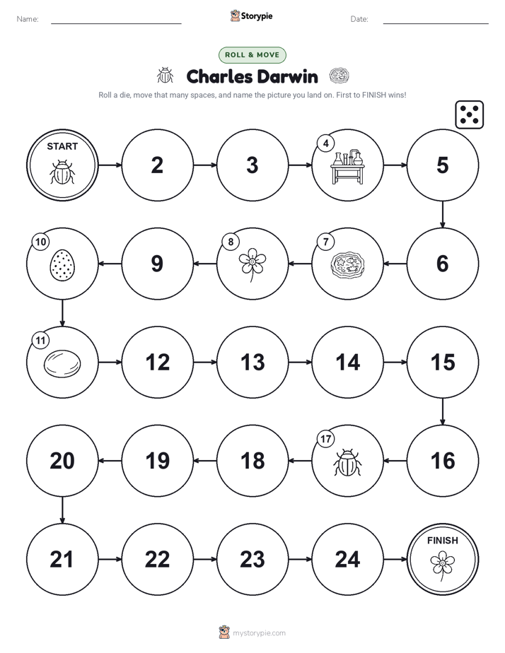 Roll & Move Game