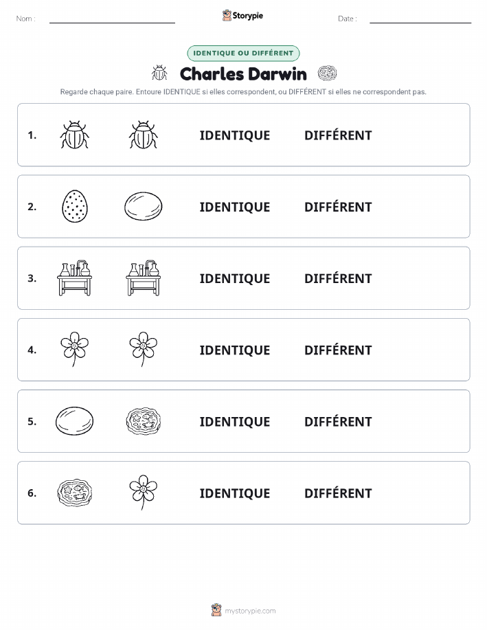 Identique ou Différent