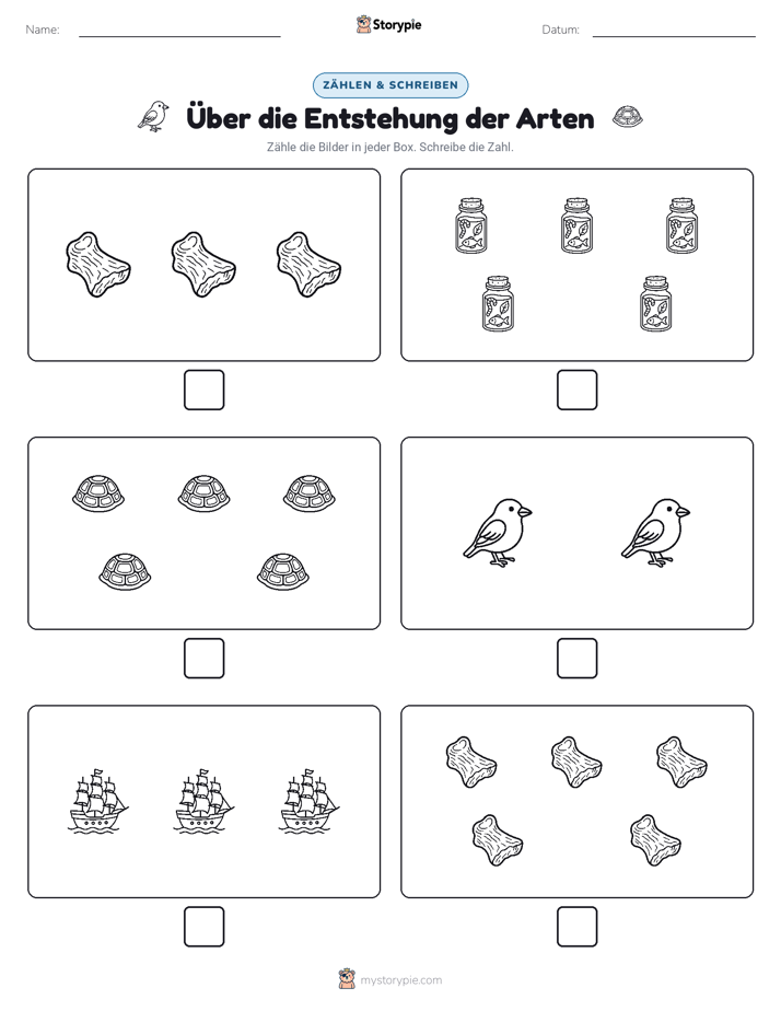 Zählen & Schreiben