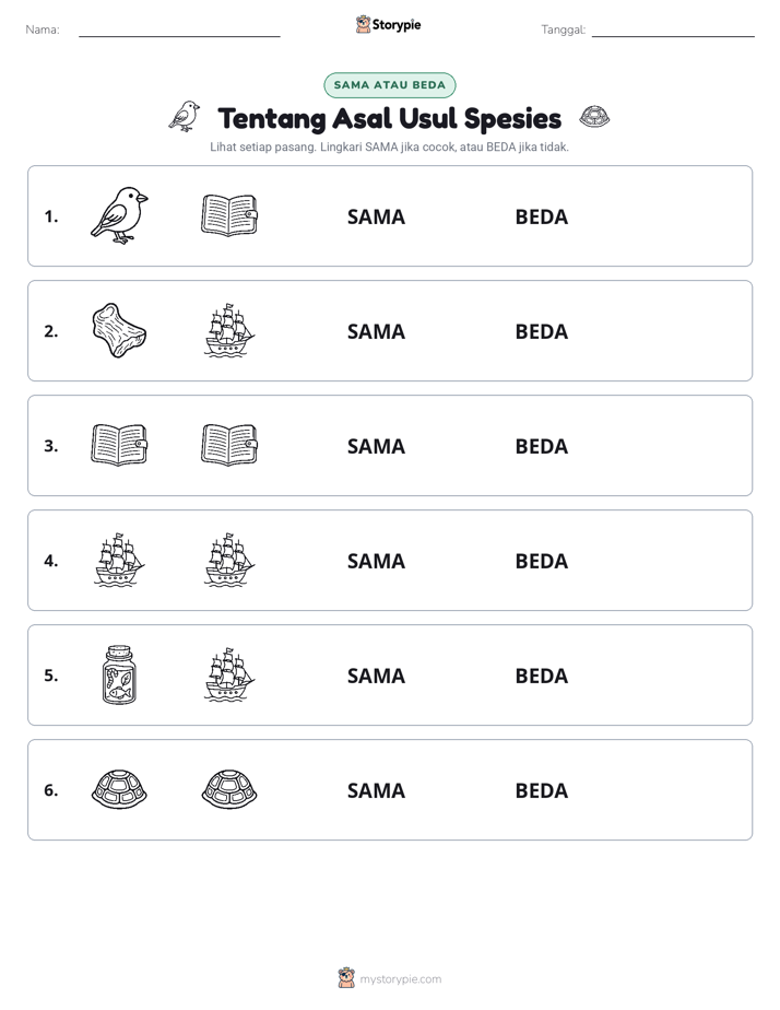 Sama atau Berbeda