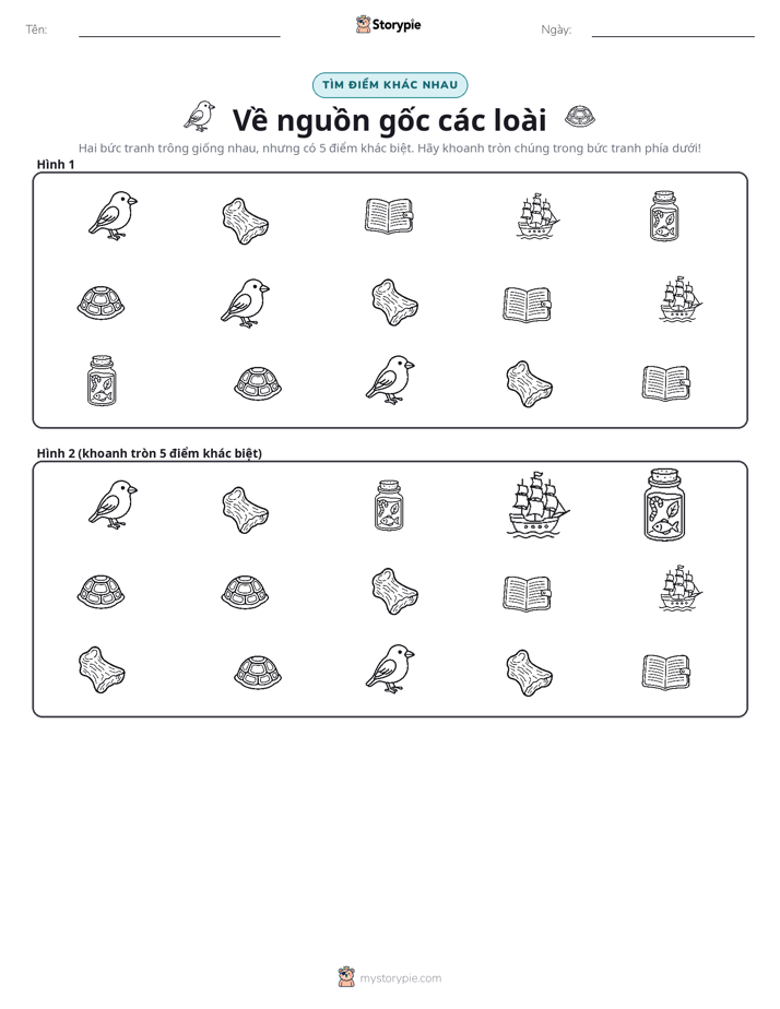 Tìm Sự Khác Biệt