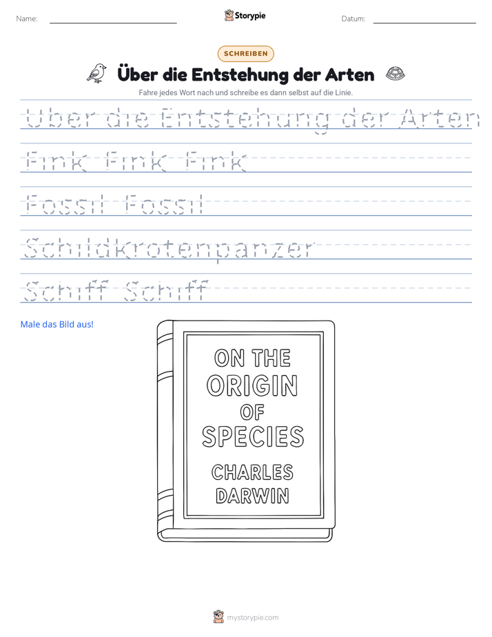 Schreibübung