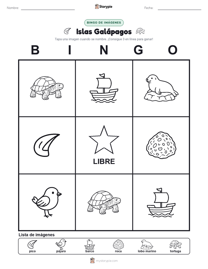 Bingo de Imágenes