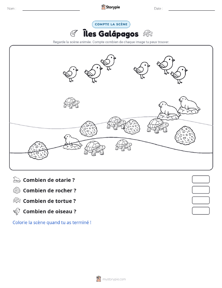 Scène de Comptage