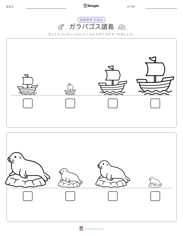 サイズ順