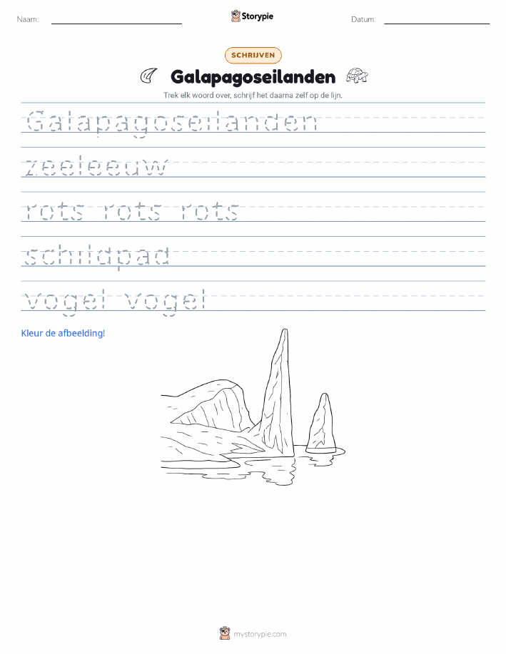 Schrijf Oefening